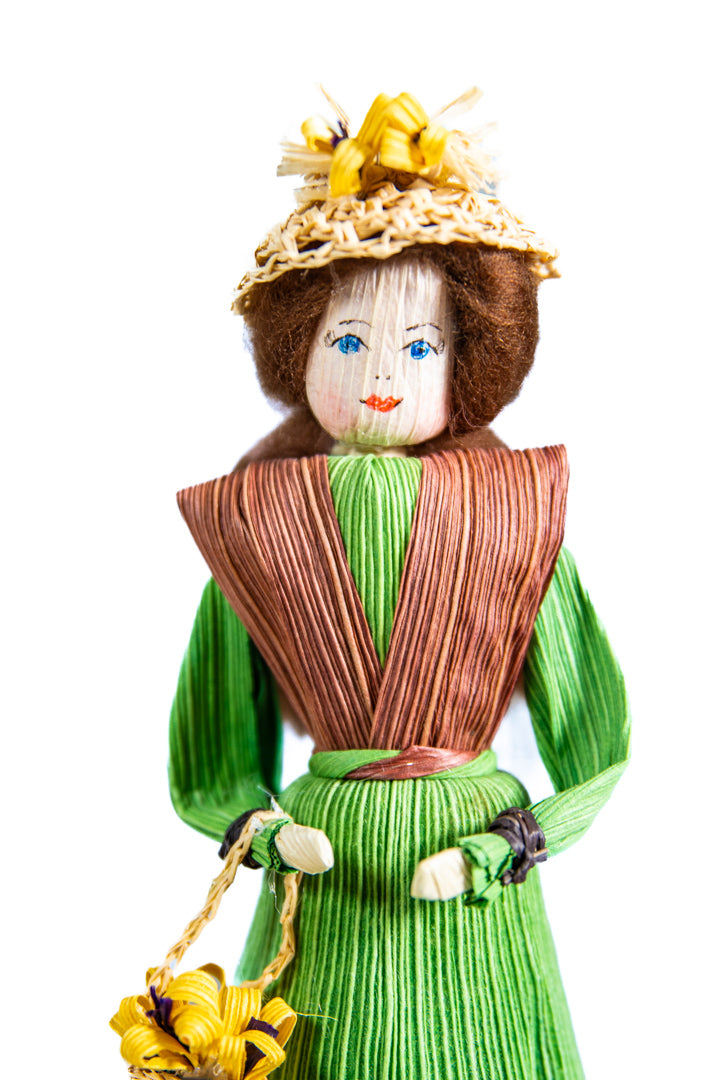 Fancy Lady Cornhusk Doll | Ritchie Cornhusk Dolls