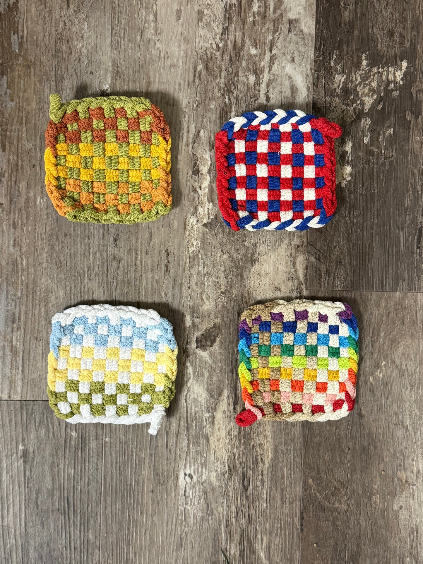 Woven Mug Mats | L+A Crafts