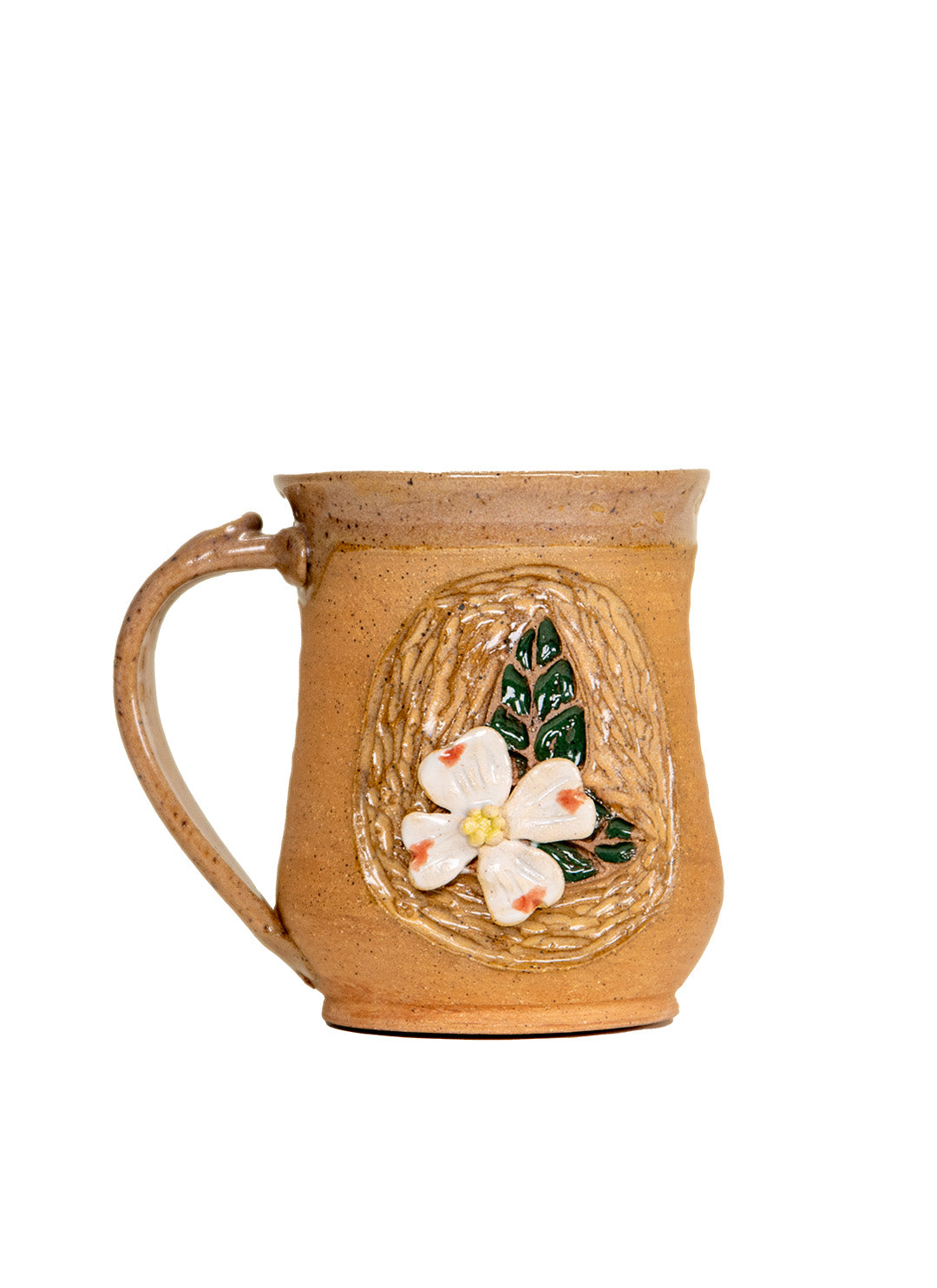 Brown Dogwood Mug Left Handed | Michael Ware