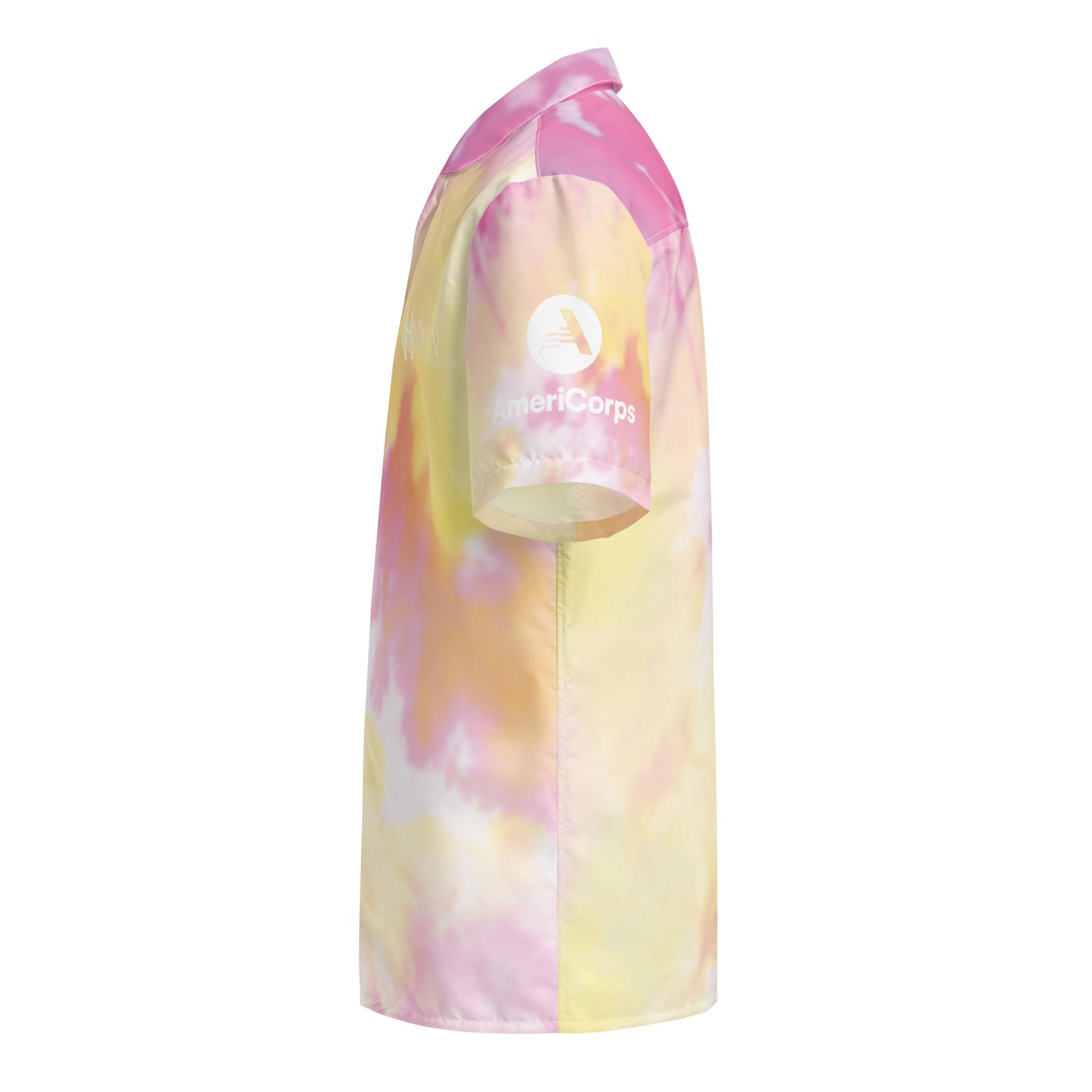 AmeriCorps Tie-Dye Button Shirt