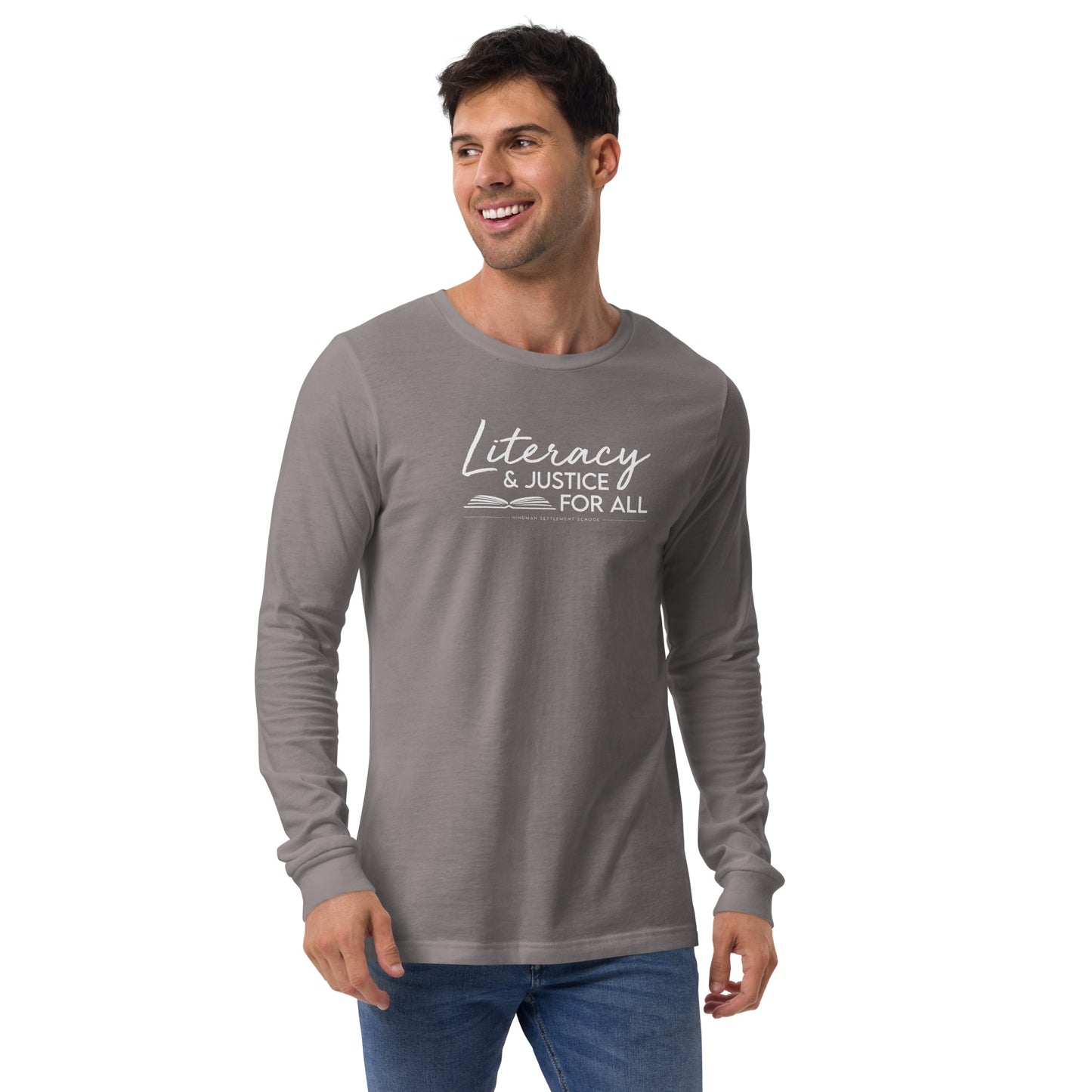 Literacy & Justice For All Long Sleeve Tee
