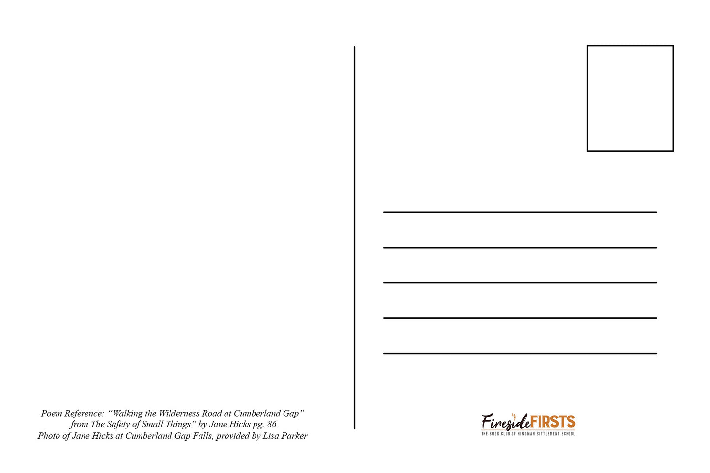 Wilderness Road Postcard