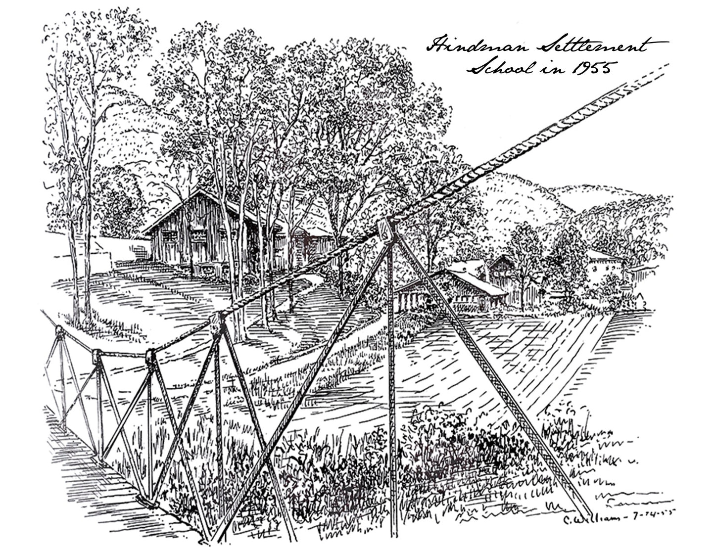 HSS 1955 Notecard