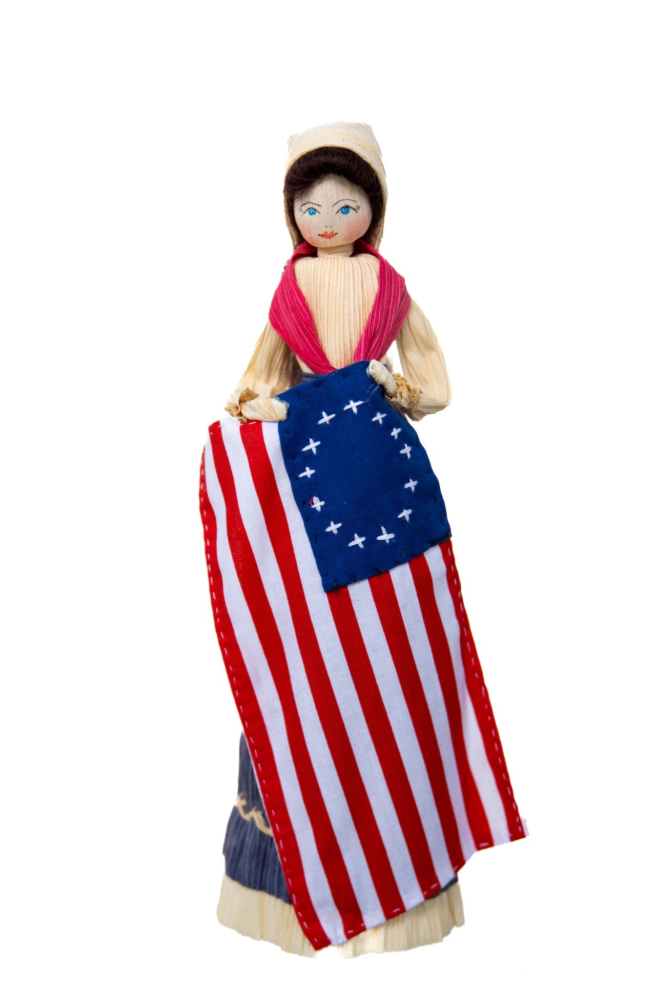 Betsy Ross Cornhusk Doll | Ritchie Cornhusk Dolls