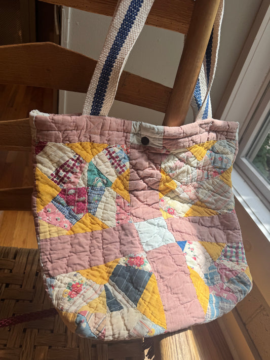 Quilt Tote Pastel | Erin Slone
