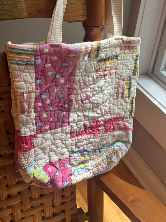 Floral Quilt Tote | Erin Slone