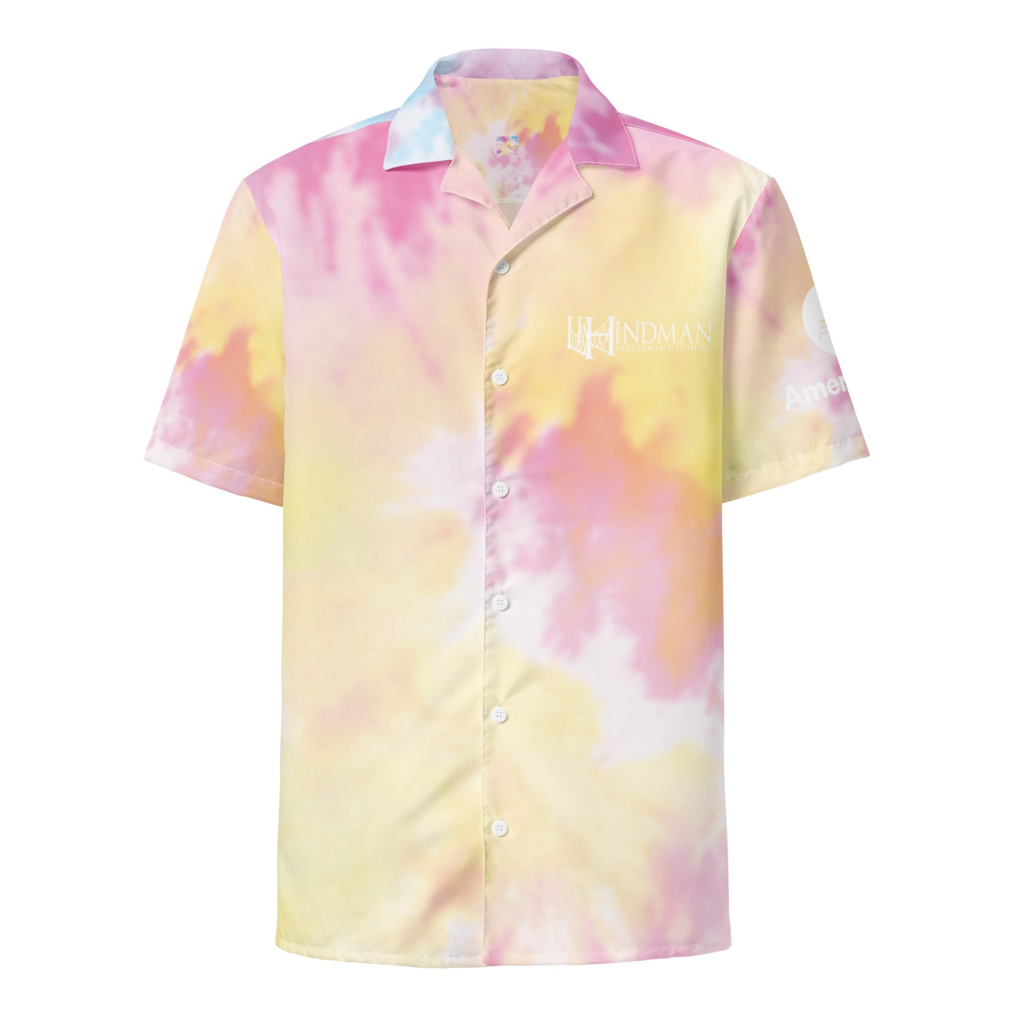 AmeriCorps Tie-Dye Button Shirt