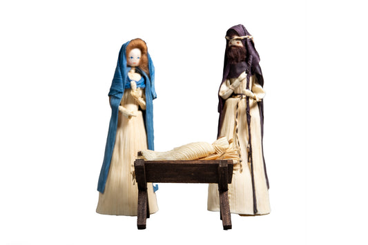 Nativity Set Cornhusk Dolls | Ritchie Cornhusk Dolls
